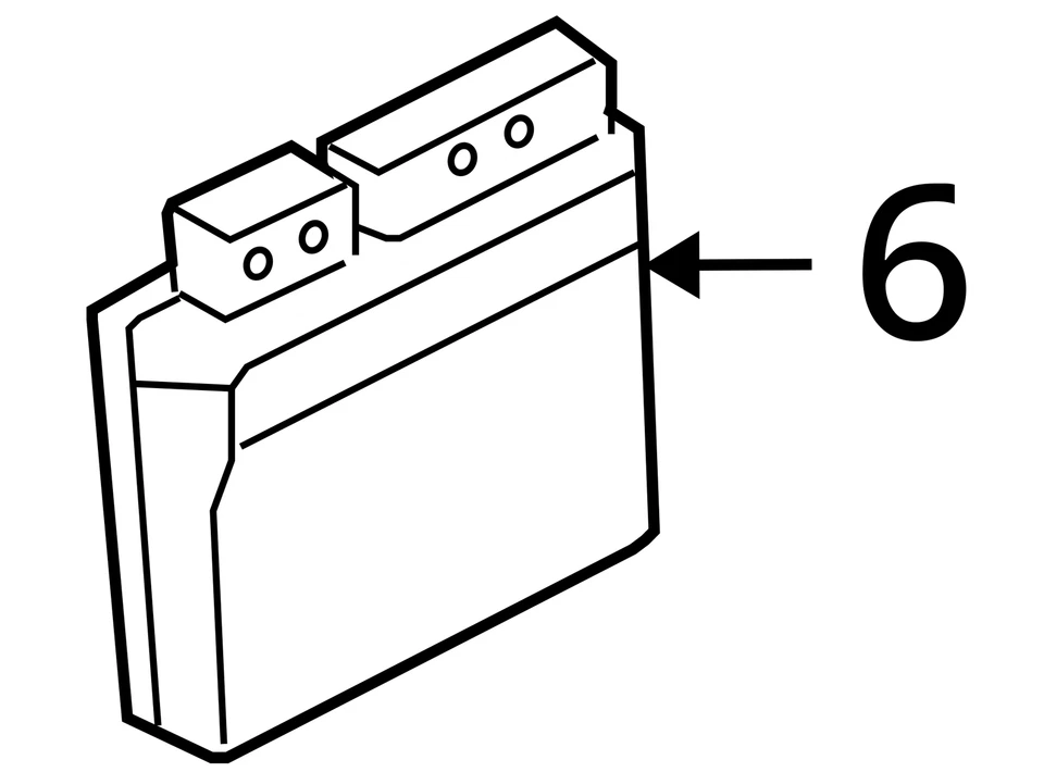 Módulo de control electrónico ECM del motor compatible con 10 SCION XB 1521768 Foto 4 de 4