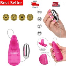 Elegant Pink Slim Teardrop Bullet Vibrator with Multi-Speed Vibrations