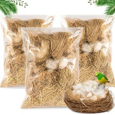 Sukh Bird Nesting Material - Hummingbird, Finch, Parakeet Nesting Supplies