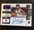 2023-24 Panini Contenders Jalen Slawson Rookie RC Autograph Variation Ticket