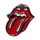 The Rolling Stones Anstecker Pin · Kleine Zunge (2,5cm) · Offizieller Band Merch