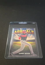 2025 Topps Finest - Arrivals James Wood #A-6 (RC) Cc91