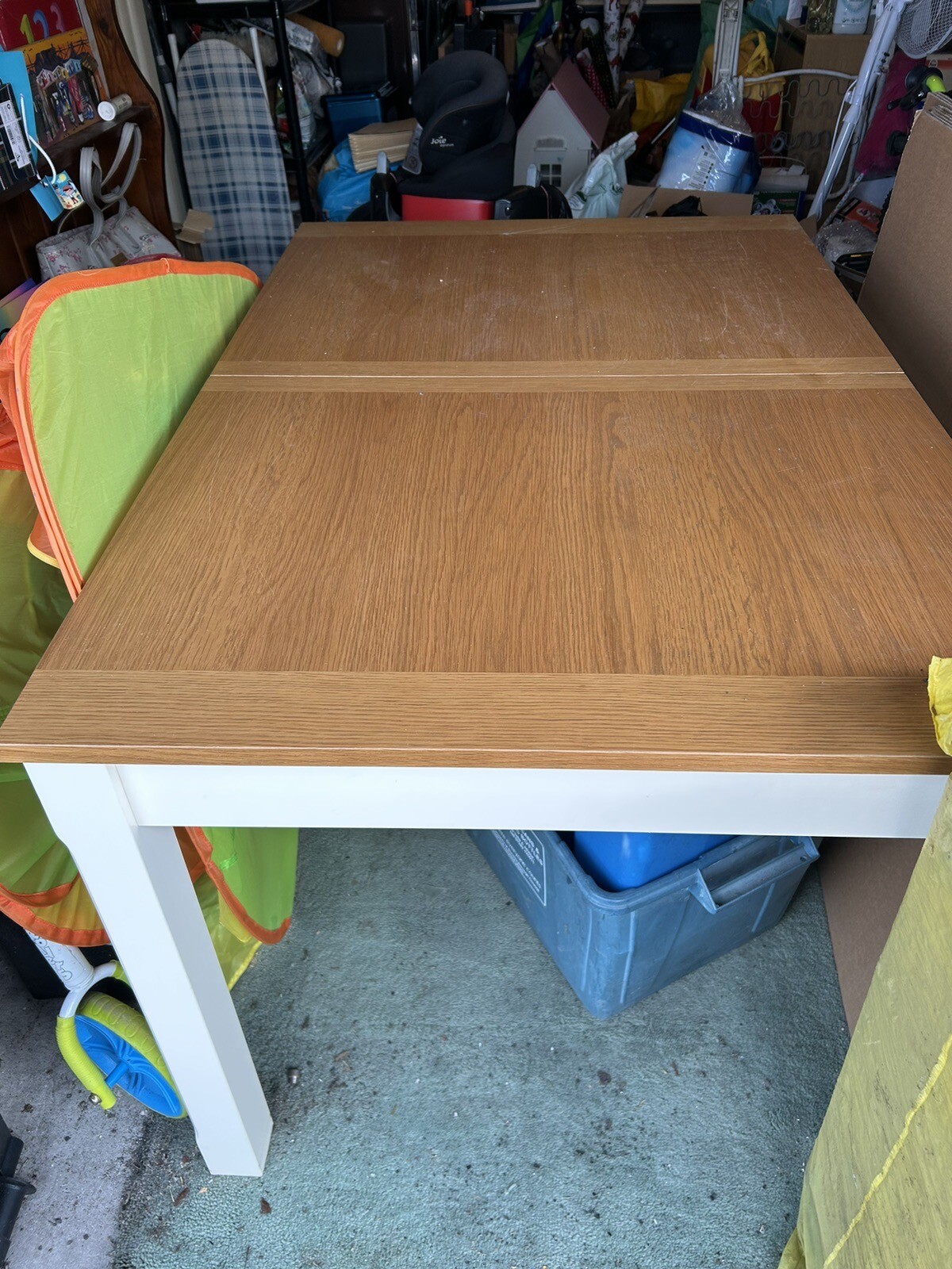 Homebase solid wood 68 seater extendable dining table eBay