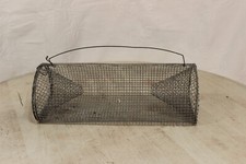 Lawaia Piège à crabes et crevettes pliable – Filet en fonte pliable portable avec flotteur et chaîne – 2 m