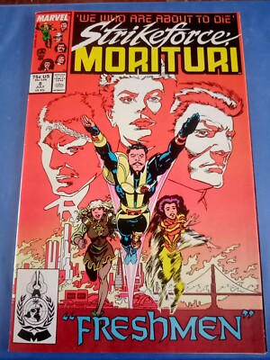 Strikeforce: Morituri #8 Marvel Comics 1987 