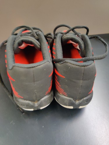 Size 3Y Nike HyperDiamond 3 Baseball Cleats Shoes AO7938-004 Black Red Softball - Picture 7 of 12