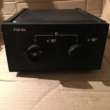 1 10 50 100 Mohm  Decade resistance standard box resistor P40106 accuracy 0.02%