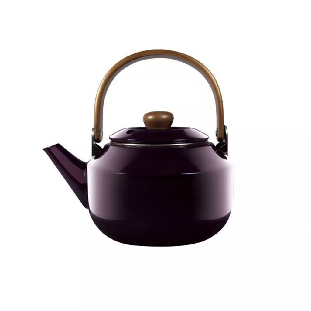 Kocaco Enamel on Steel Tea Kettle Teapot Induction 1.8L/1.9Quart,D