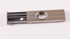 Pfeilring Zigarren- Zigaretten- Abschneider Silber 900 / Stahl