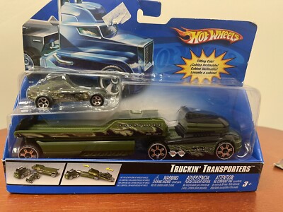 Hot Wheels Truckin' Transporters 2006 DieCast Vehicle and Truck