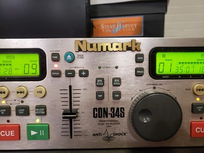 Tested Working Numark CDN-34S Professional Dual CD Controller ONLY No Wires