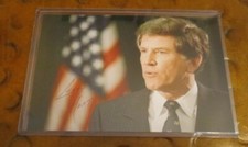 Gary Hart 1984 Dem Pres. front-runner signed autographed photo Colorad Senator