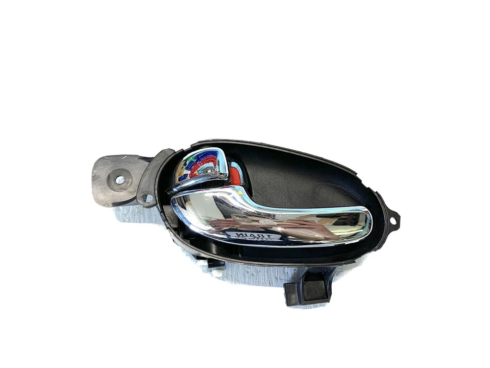 Manija de puerta GMC Envoy 2002-2009 interior cromada y negra Trailblazer OEM Foto 2 de 4