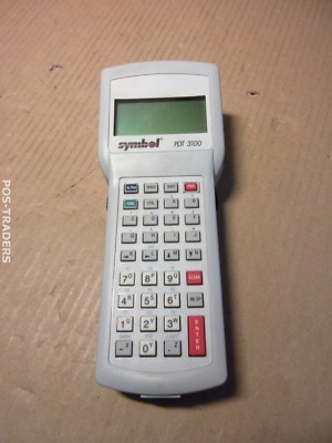 SYMBOL PDT 3100  PDT3100-DY463020 35-Key 4 LINE DISPLAY WHITE HANDHELD SCANNER