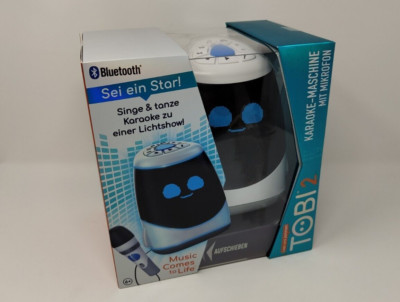 Neu Little Tikes Tobi 2 Interactive Karaoke Machine Musik streamen Bluetooth 