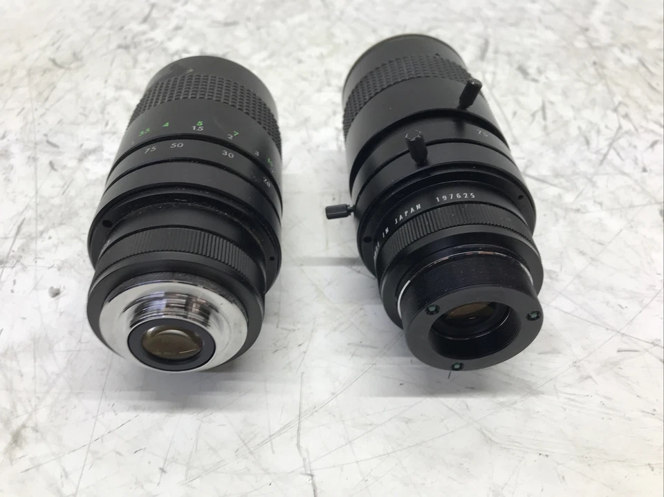 LOT OF 2 Computar TV Zoom Lens M6Z 1212 12.5-75mm F1.2 - Image 3 of 4
