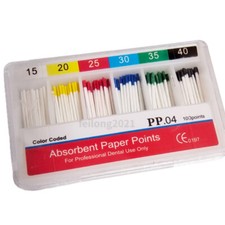 Endo Absorbent Paper Points Taper .04 15-40 