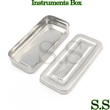7"x3"x1.5" Surgical Instruments Box Stainless Steel High Quality