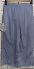 Remember Nguyen Boys Size 7 Pants NWT Light Blue/white Gingham Check