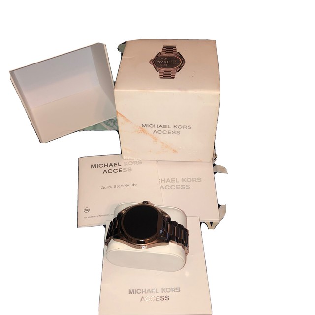 Michael Kors Access MKT5004 Rose Gold Bradshaw Women's Smartwatch | Compra  online en eBay