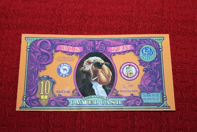 Rare Camel Cash Ten 10 C-Note-Vintage-Very Good Condition-1 Note Only for Sale