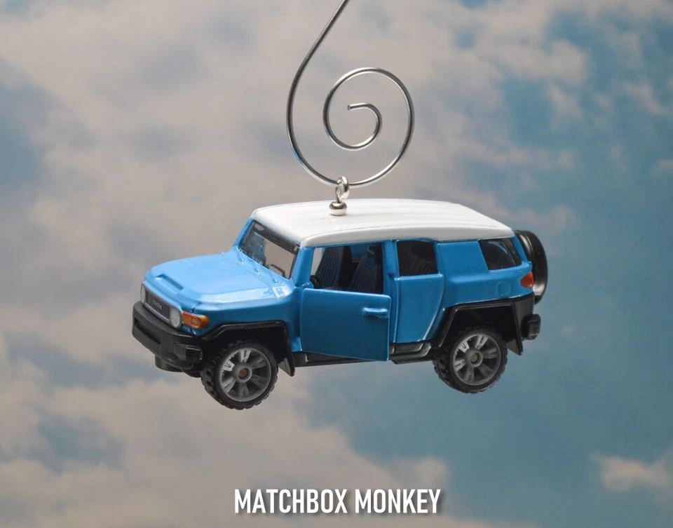 Adorno de Navidad personalizado Toyota FJ Cruiser SUV Land Jeep Range Rover Adorno Foto 3 de 4