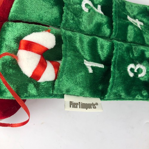 Pier 1 Imports Nutcracker Advent Calendar 41” Christmas Plush Shelf Sitter New - Picture 5 of 8