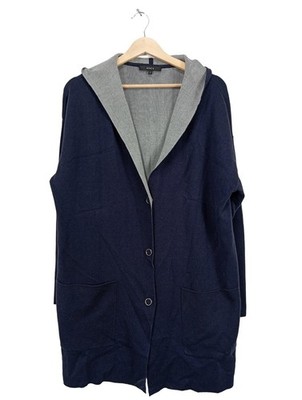 BONITA Cardigan Damen Jacke Gr. DE 42 blau Casual-Look
