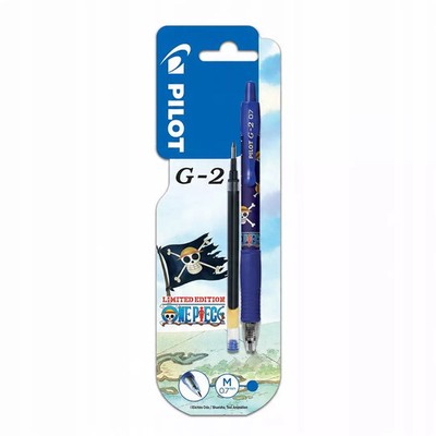 3131910453956 Długopis żelowy niebieski G2 0,7 MM + 1 wkład One Piece Pilot PILO