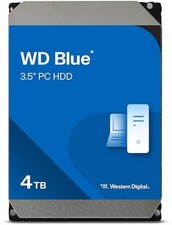 Western Digital WD Blue 4TB Hard Disk Interno 3.5" 5400 RPM SATA 128MB WD40EZZX