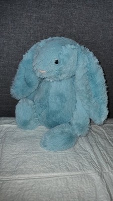 Jellycat Medium Aqua Bunny Stofftier Kuscheltier