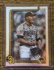 2025 Topps Update Jeremiah Estrada #US263 Silver Foil Sandglitter Sparkle Padres