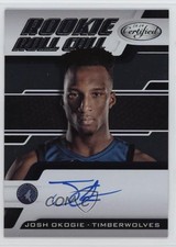 2018-19 Certified Rookie Roll Call Josh Okogie #RRC-JO Auto 6o3