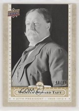2020 Upper Deck Presidential Weekly Packs White 48/99 William H Taft Howard 5x5