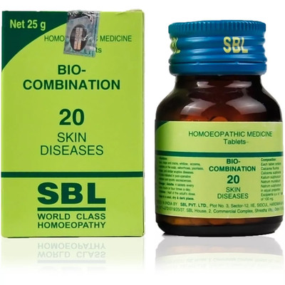 SBL Homeopathic Bio Combination 20 (25 - 450 gm Tablets)
