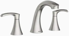 Moen 84138SRN Graeden 2-Handle Widespread Sink Faucet Spot Resist Brushed Nickel