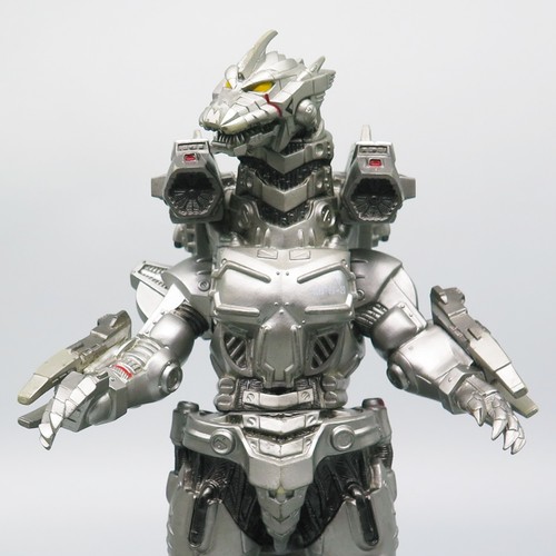 Juguete japonés Godzilla Sofubi Kaiju fuertemente armado MECHAGODZILLA Bandai 2002 23 cm - Imagen 2 de 9