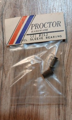 Vintage NOS Proctor Hardware RC 212 Axel Sleeve Bearing
