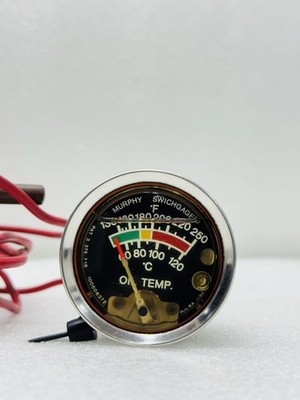 MURPHY SWICHGAGE 10-35-0239 ÖLTEMPERATURANZEIGE 250 DEG F 120 DEG C
