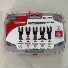 New Diablo Swiss Universal Fit Wood  Metal Oscillating Blade Set 5pc DOU5SPC