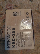 (New O.B.) Genuine Kenwood KSC-25S (K) Rapid Charger For Portable Two Way Radio