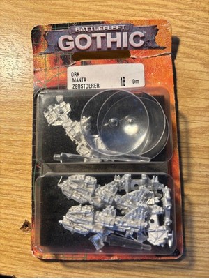 BATTLEFLEET GOTHIC = ORK MANTA ZERSTOERER = von 1999 OVP