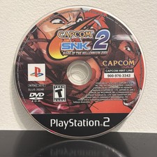 Capcom vs. SNK 2: Mark of the Millennium 2001 (PlayStation 2, 2001) DISC ONLY 
