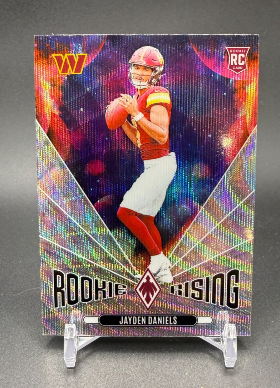 2024 Panini Phoenix - Rookie Rising Jayden Daniels #RR-JDS Hyper (RC)