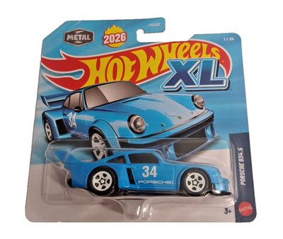 2026 Hot Wheels XL Porsche 934.5 Blue 1/24 JKL09
