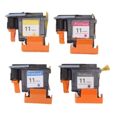Printer Head, Printer Accessories, 4 Pcs Printhead Printer Magenta Black Cyan...