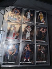 Huge NBA Basketball Modern Card Binder 270 Cards - Autos, Numbered and More!