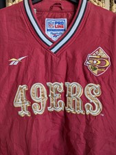 Vintage NFL San Francisco 49ers 50th Anniversary Jacket Size Large