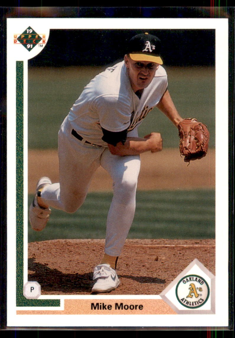 1991 Upper Deck Mike Moore #423 Oakland Athletics