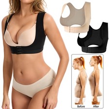Fajas Colombianas Chest Support Brace Back Posture Corrector Shaper Push Up Bra